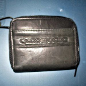 Vintage Princess Gardner Wallet Black 4.5" x 5.5" New w/Tag